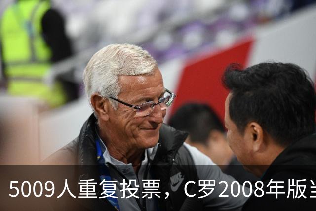 5009人重复投票，C罗2008年版当选史上最佳金球奖得主